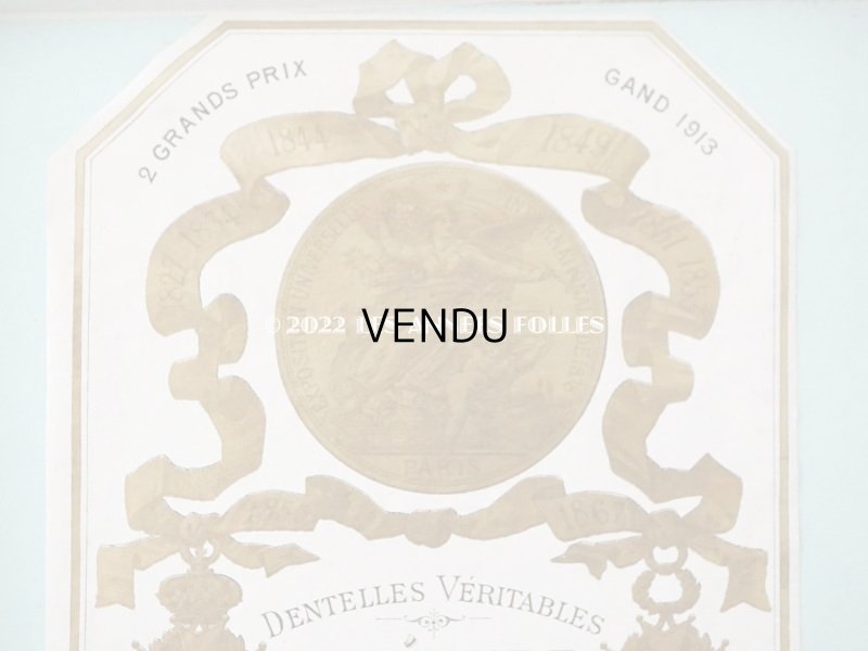 画像3: アンティーク  レース店の紙箱 - LEFEBURE PARIS -