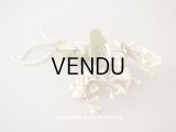 1900年代 アンティーク オフホワイトの布花