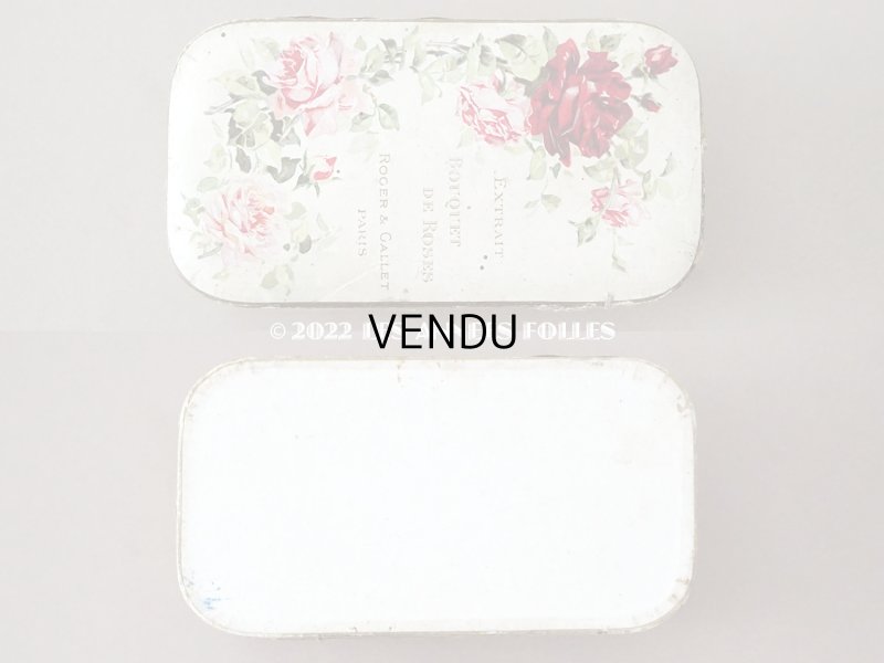 画像5: アンティーク 薔薇のパフュームボックス EXTRAIT BOUQUET DE ROSES - ROGER & GALLET PARIS -