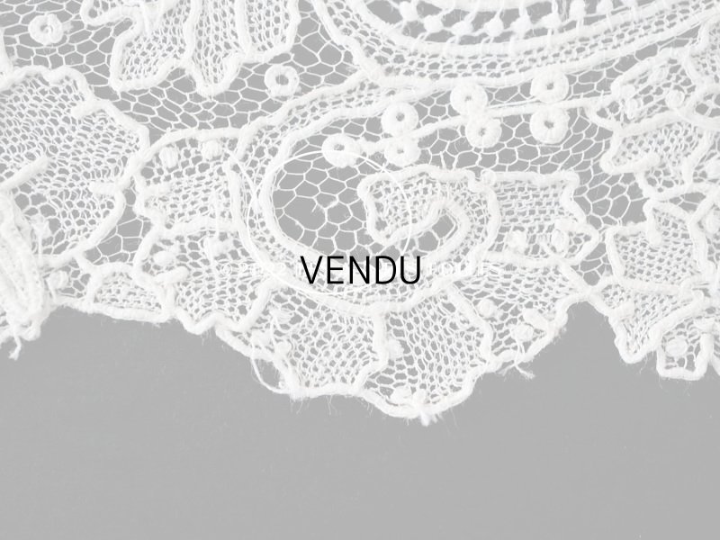 画像12: アンティーク ポワンドローズ  結婚式のハンカチ  【ポワン・ド・ローズ】　【ポワン・ド・ガーズ】 