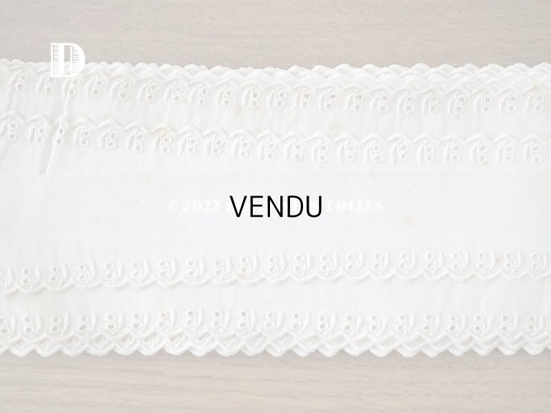 画像5: アンティーク カットワークレース