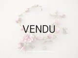 アンティーク 薔薇のロココモチーフのティアラ 花冠　
