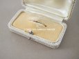 画像4: アンティーク ブローチ用 ジュエリーボックス　金彩入り オフホワイト