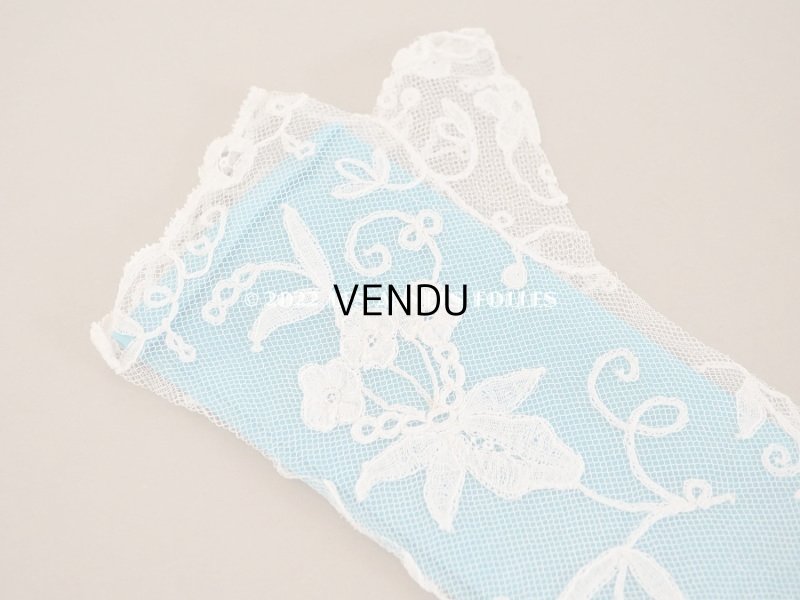 画像7: アンティーク   結婚式 レースのグローブ アプリカシオン・アングレテール　ウェディンググローブ