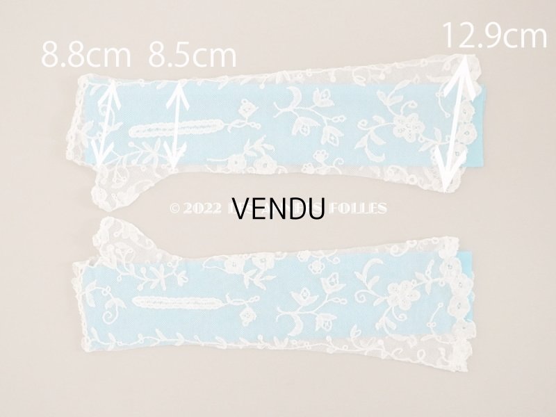 画像19: アンティーク   結婚式 レースのグローブ アプリカシオン・アングレテール　ウェディンググローブ