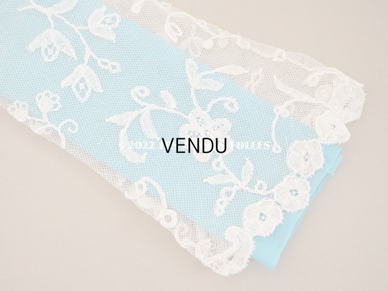 画像6: アンティーク   結婚式 レースのグローブ アプリカシオン・アングレテール　ウェディンググローブ