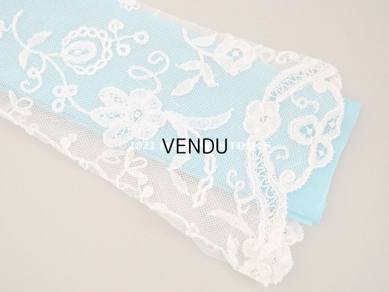 画像9: アンティーク   結婚式 レースのグローブ アプリカシオン・アングレテール　ウェディンググローブ