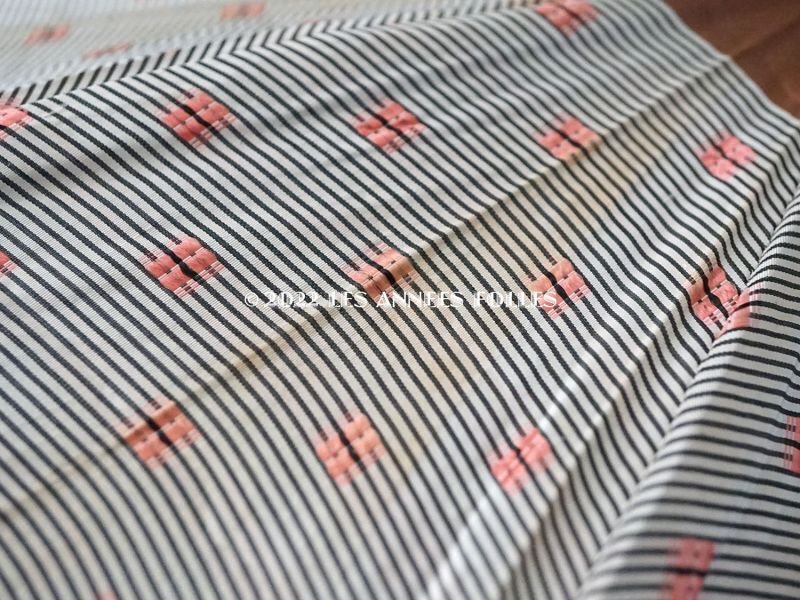 画像14: 19世紀末 アンティーク  シルク製　ピンク＆チョコレートブラウンの日傘 　