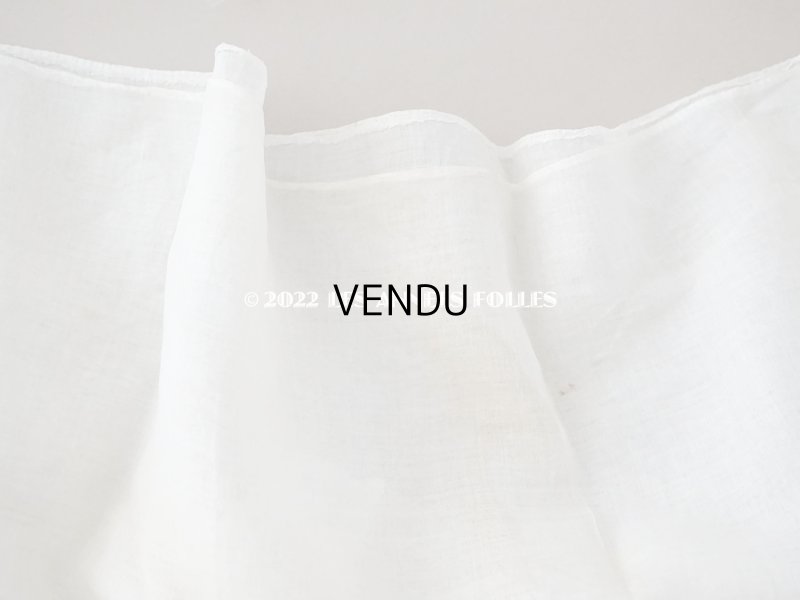 画像3: 1900年代 アンティーク  ドレスの裾  4段のフリル ギャザー入り＆ヴァランシエンヌレース 3.3m