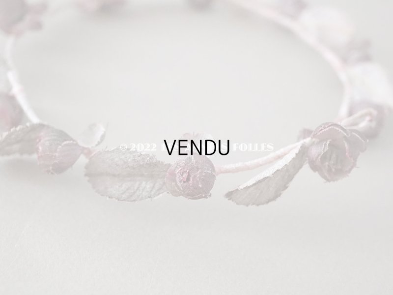 画像3: アンティーク ピンクの花冠 ティアラ　ヴェールガール