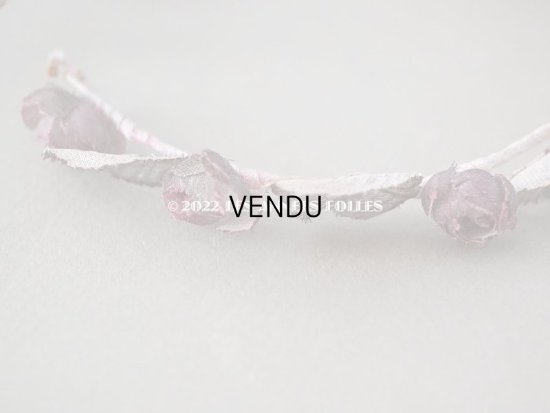 画像6: アンティーク ピンクの花冠 ティアラ　ヴェールガール