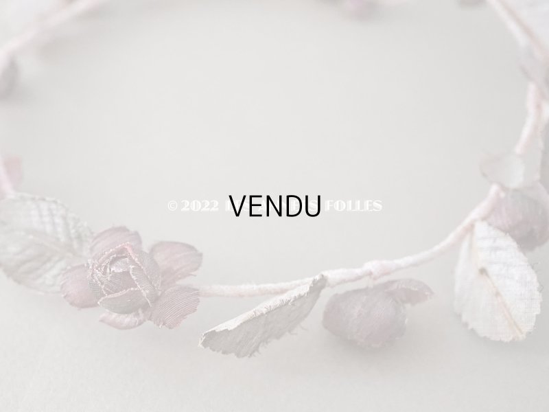 画像4: アンティーク ピンクの花冠 ティアラ　ヴェールガール