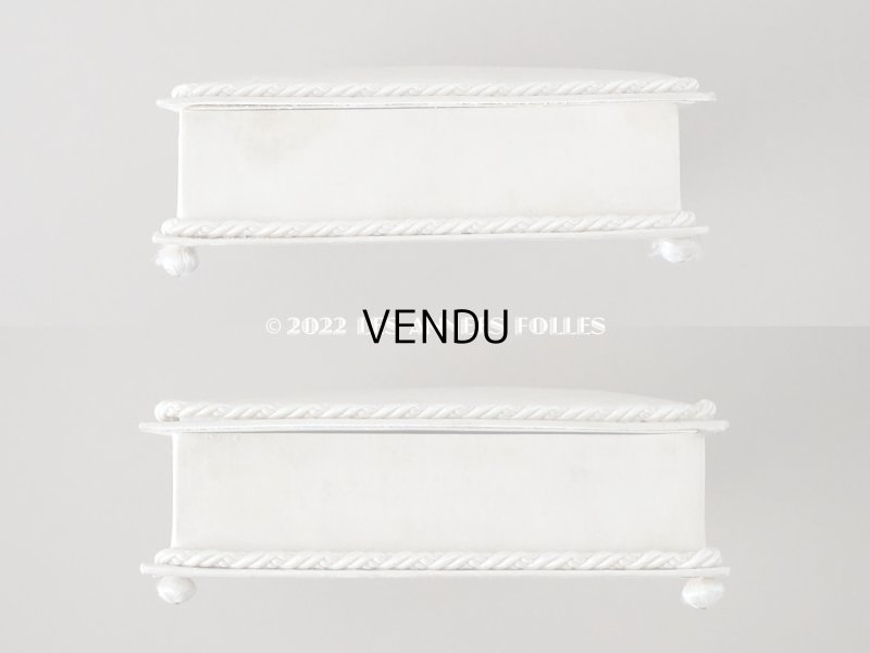 画像9: アンティーク シルクサテン 結婚式のドラジェのボックス AU FIDELE BERGER DE VICHY