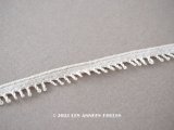 1900年代 アンティーク 極細 トリム 生成り　7mm
