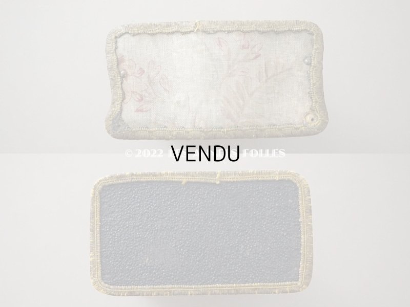 画像6: 19世紀末 アンティーク ジュエリーボックス  カルトナージュ