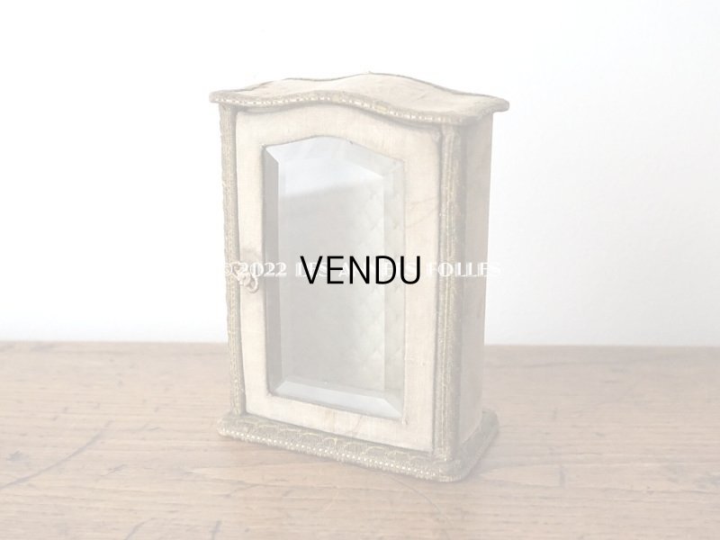 画像3: 19世紀末 アンティーク ジュエリーボックス  カルトナージュ