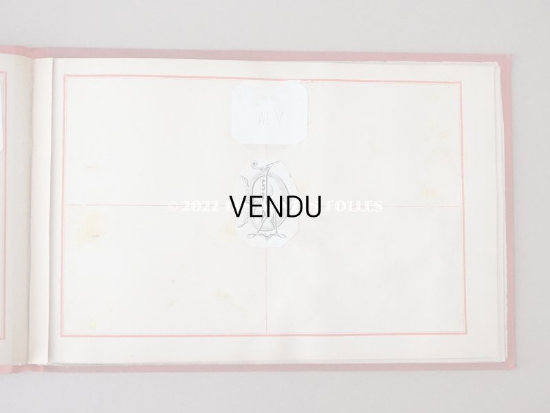 画像9: 19世紀 アンティーク モノグラムのアルバム