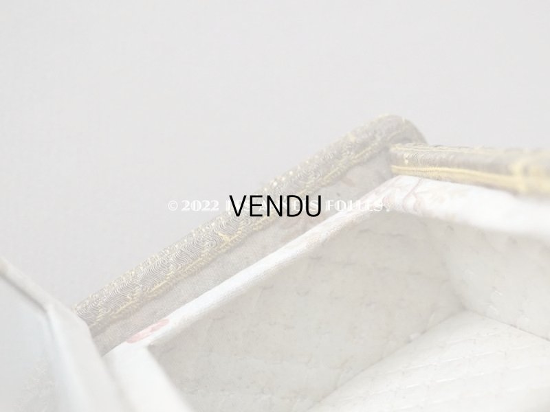 画像11: 19世紀末 アンティーク ジュエリーボックス  カルトナージュ