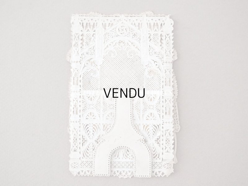 画像4: 19世紀末 アンティーク 初聖体の立体カニヴェ  ポップアップ クロモ 