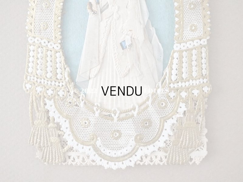 画像3: 19世紀末 アンティーク 初聖体の立体カニヴェ  ポップアップ クロモ 