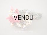 アンティーク フランス国花の布花 矢車菊＆ヒナゲシ＆マーガレット