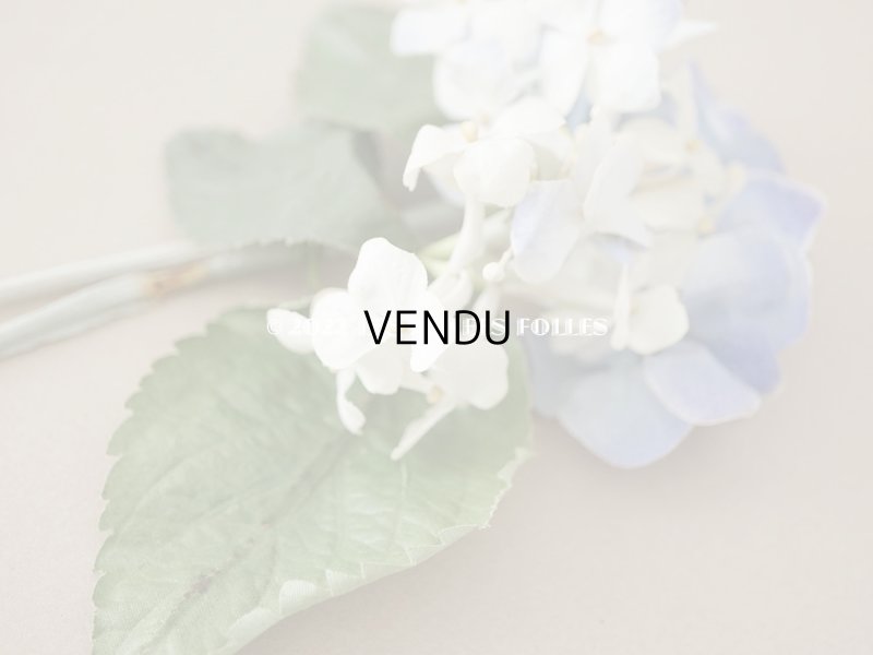 画像4: アンティーク 紫陽花の布花　淡い青紫