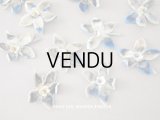 アンティーク ベルベットの花びらのセット 16〜24ピース 35mm