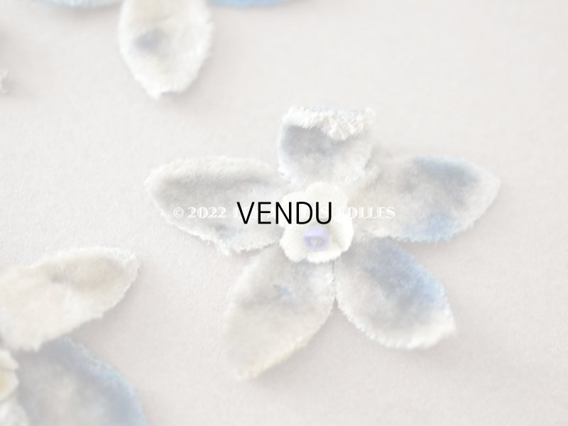 画像6: アンティーク ベルベットの花びらのセット 16〜24ピース 35mm