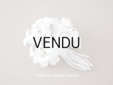 アンティーク ヒヤシンスの布花　ホワイト