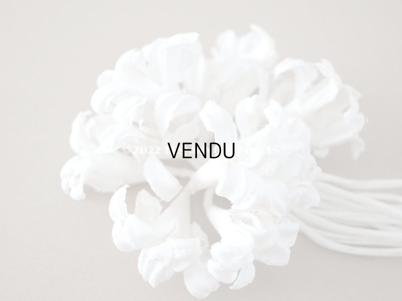 画像3: アンティーク ヒヤシンスの布花　ホワイト