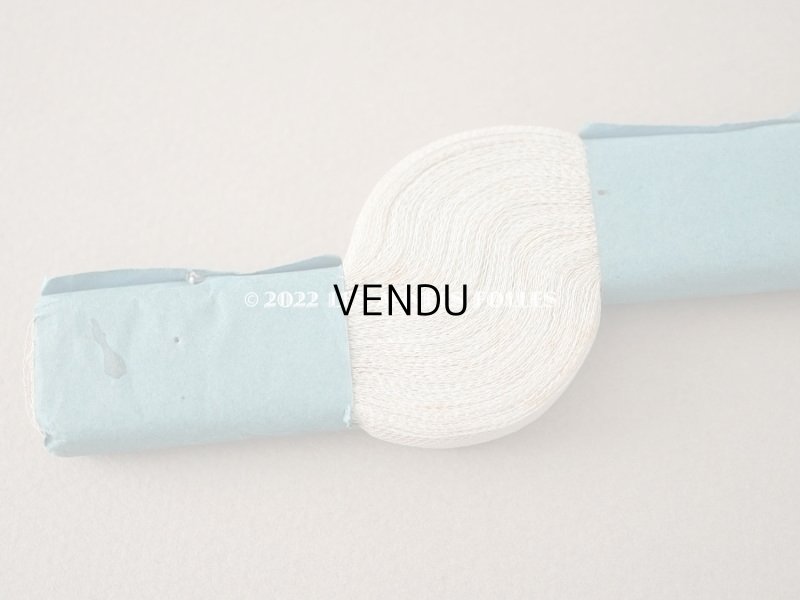 画像10: 1920年代 アンティーク チュールレース  1cm幅 オフホワイト　60~70m