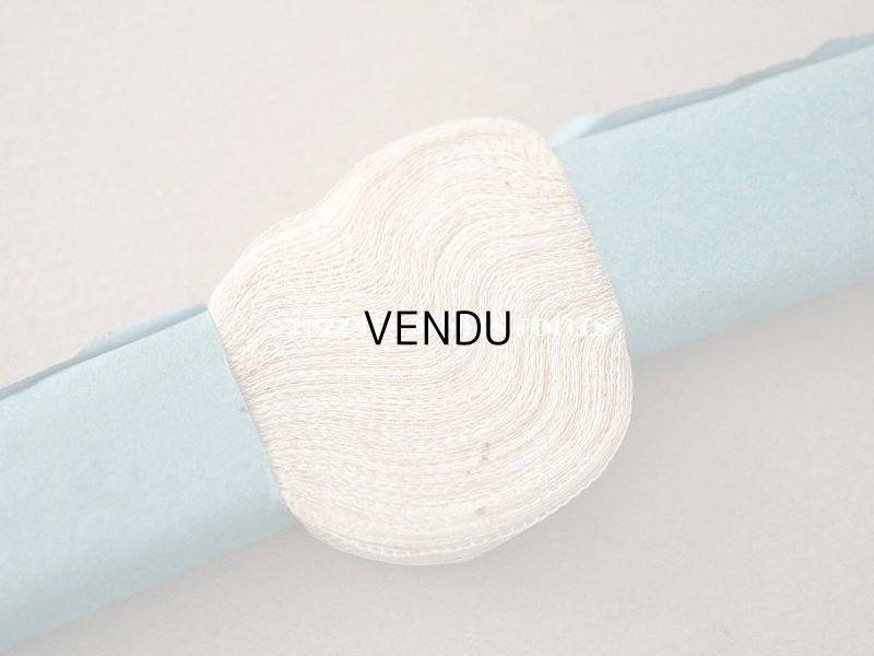 画像12: 1920年代 アンティーク チュールレース  1cm幅 オフホワイト　60~70m