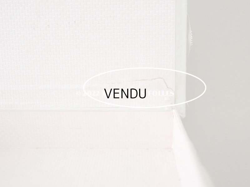 画像11: 1900年代 アンティーク レース付き パウダーピンクのお菓子箱