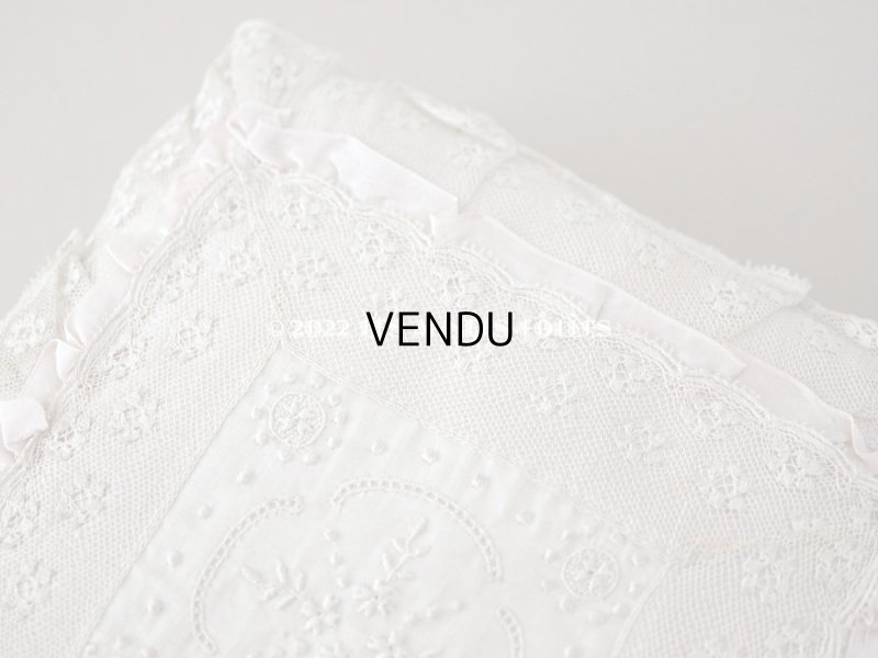 画像5: 1900年代 アンティーク レース付き パウダーピンクのお菓子箱