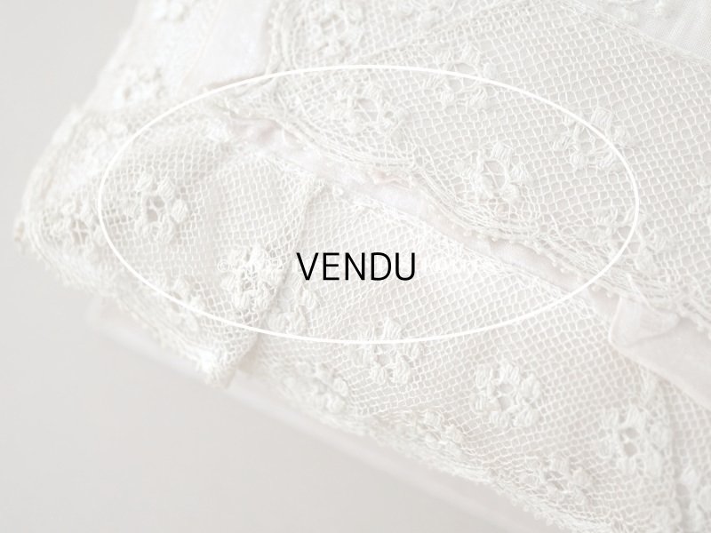 画像7: 1900年代 アンティーク レース付き パウダーピンクのお菓子箱