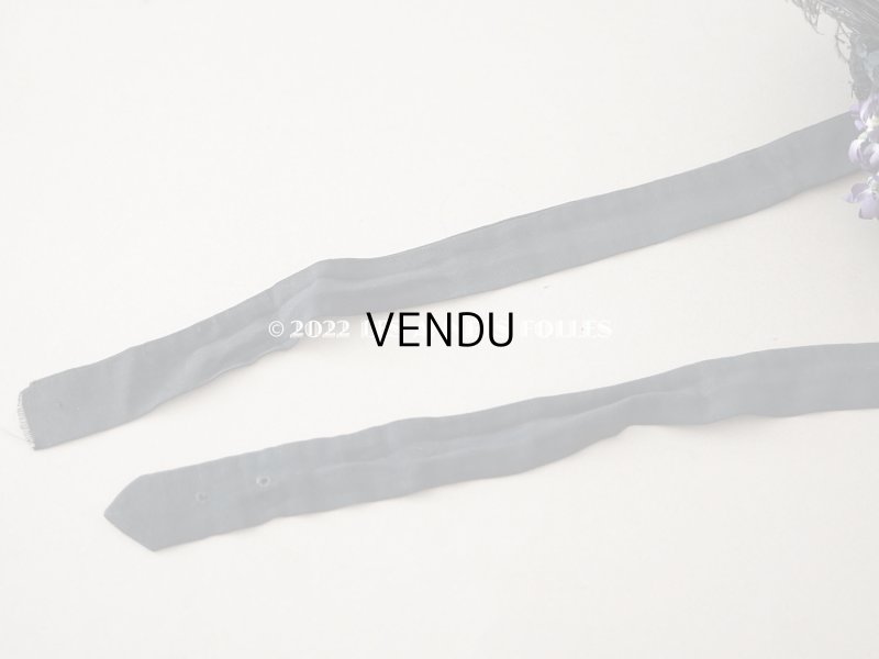 画像15: 19世紀 アンティーク  ベルギーの画家 Félicien Rops 婦人の遺品 菫の布花付き帽子