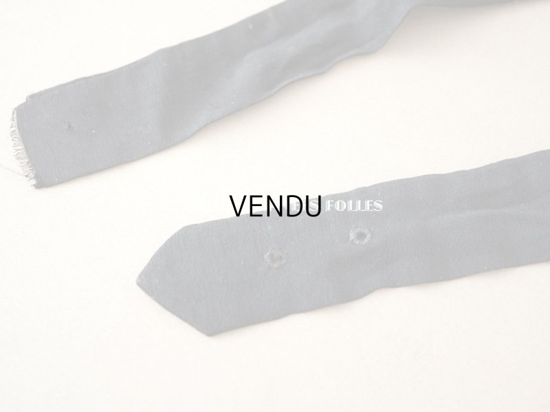 画像16: 19世紀 アンティーク  ベルギーの画家 Félicien Rops 婦人の遺品 菫の布花付き帽子