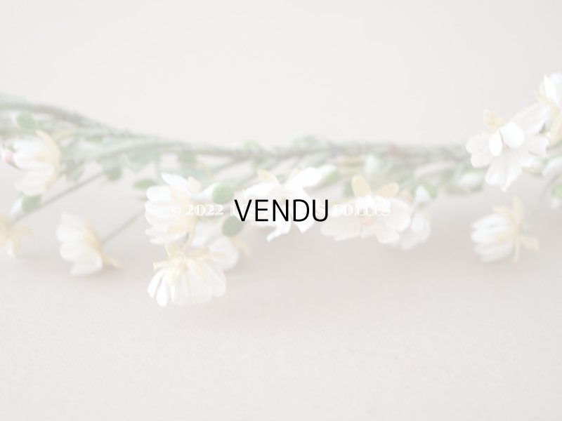 画像11: 19世紀末 アンティーク 白い小さなの布花のティアラ 花冠