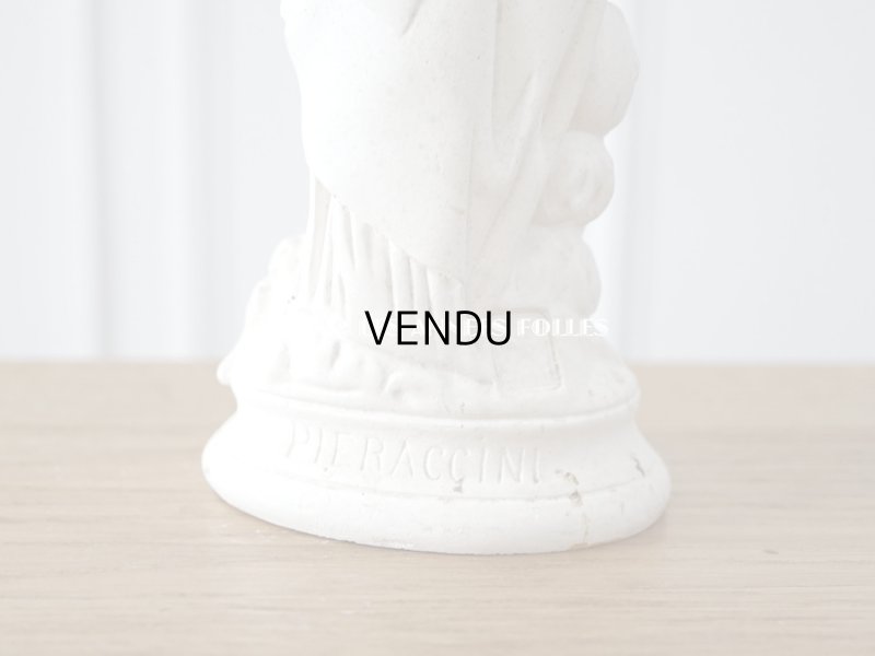 画像13: 1900年代 アンティーク 聖母マリア＆幼いキリストの石膏像