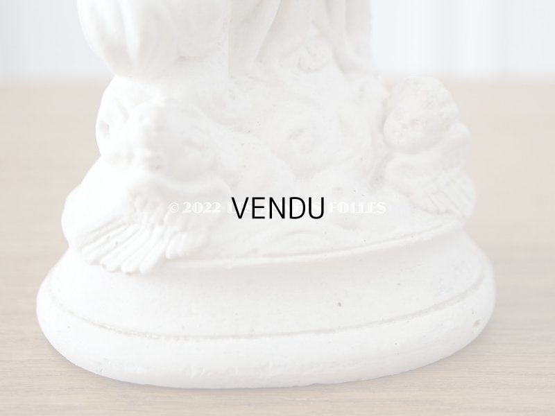 画像9: 1900年代 アンティーク 聖母マリア＆幼いキリストの石膏像