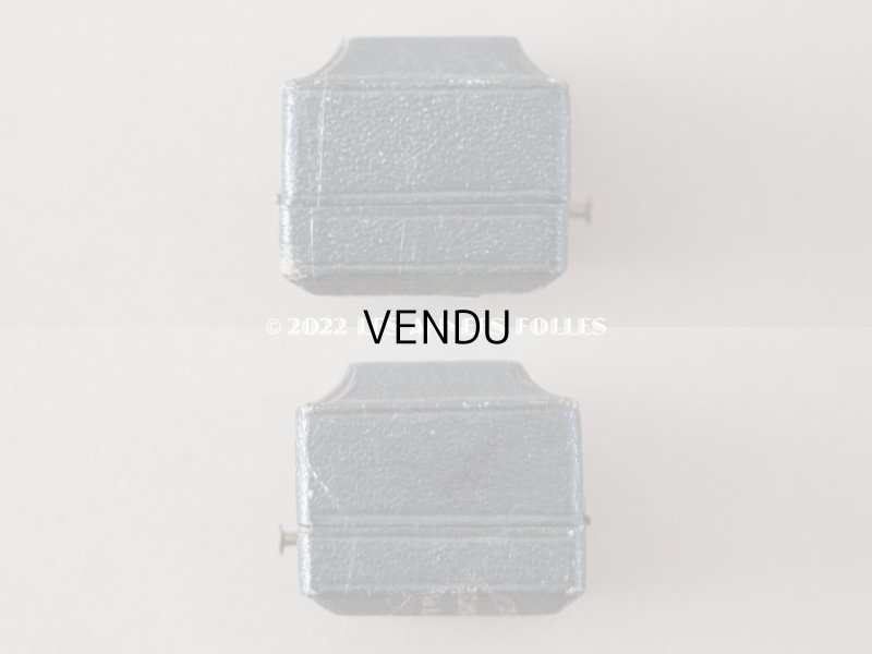 画像4: 19世紀 アンティーク イニシャル入り 小さなリングボックス　黒 ジュエリーボックス