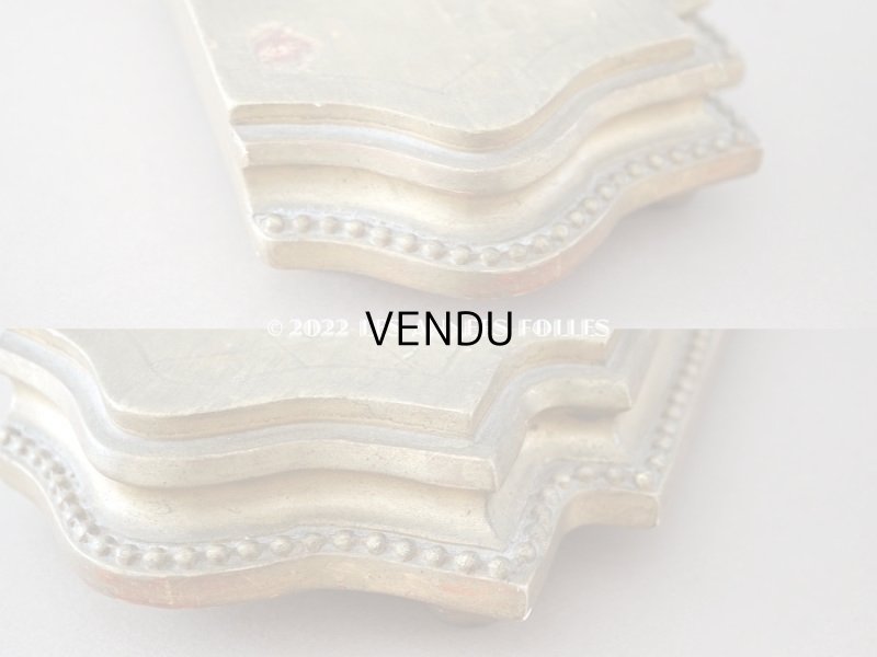 画像7: 19世紀 アンティーク 木製の台座　ゴールド 