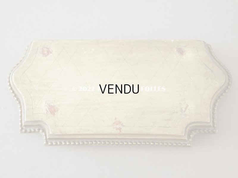 画像4: 19世紀 アンティーク 木製の台座　ゴールド 