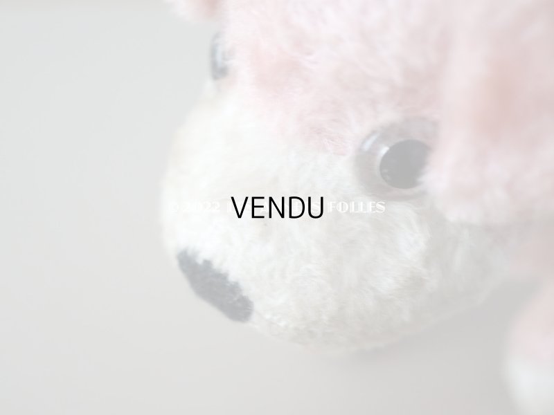 画像9: アンティーク 犬のぬいぐるみ　ピンク