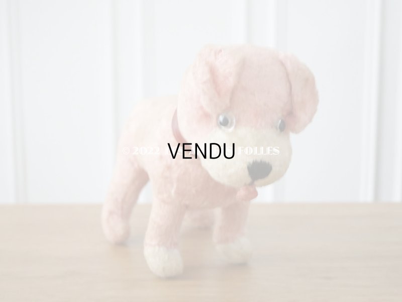 画像5: アンティーク 犬のぬいぐるみ　ピンク