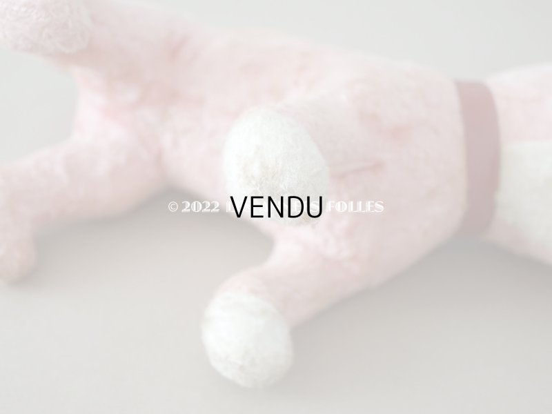 画像13: アンティーク 犬のぬいぐるみ　ピンク