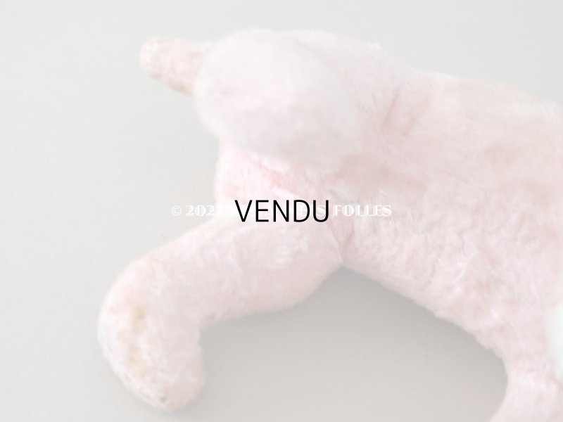 画像14: アンティーク 犬のぬいぐるみ　ピンク