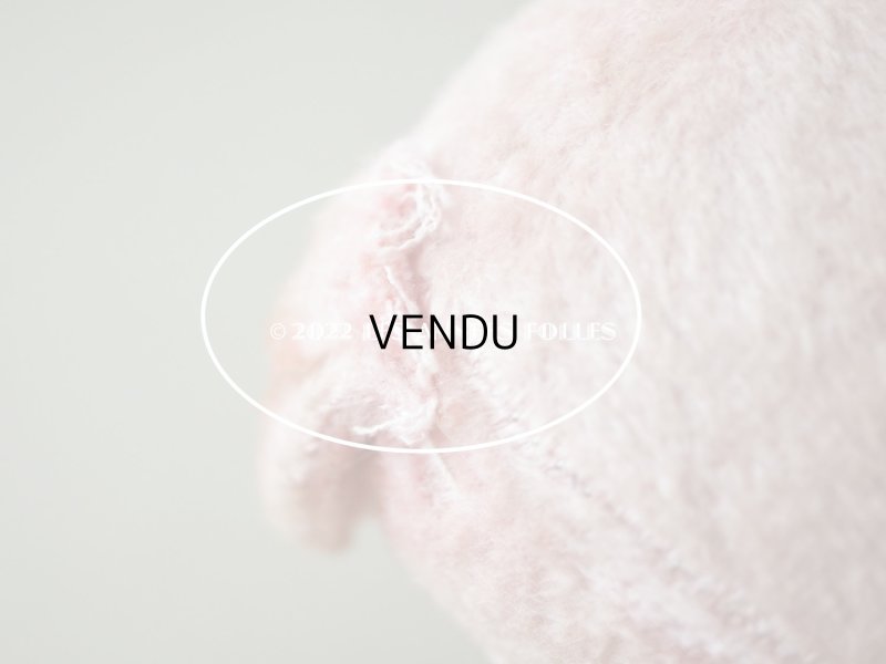 画像8: アンティーク 犬のぬいぐるみ　ピンク