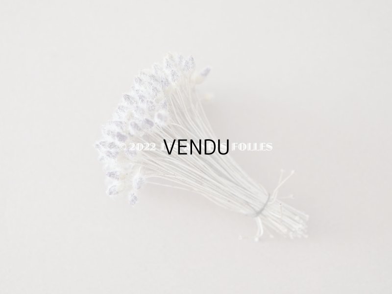 画像6: アンティーク ペップ　ラヴェンダー＆グレー  布花用 花芯 約120ピースの束