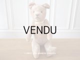 アンティーク ベア 淡いピンク
